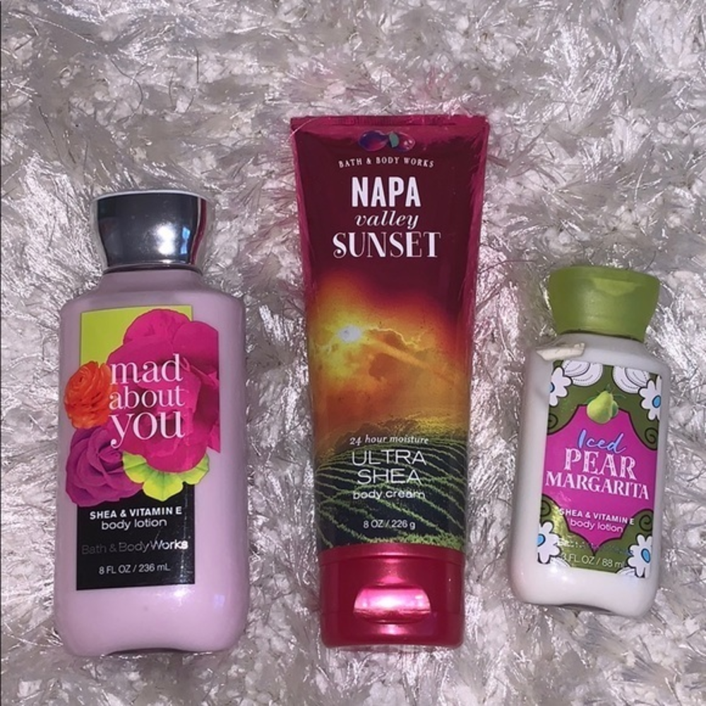 bath and body works lotion bundle‎